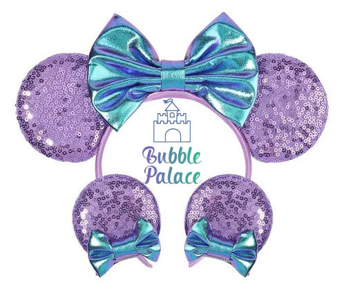 Cintillo Orejas Disney Lila – Bubble Palace