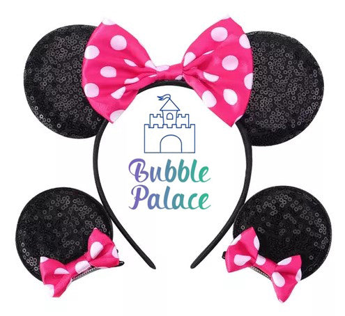 Cintillo Orejas Disney Minnie Lentejuelas 2 – Bubble Palace